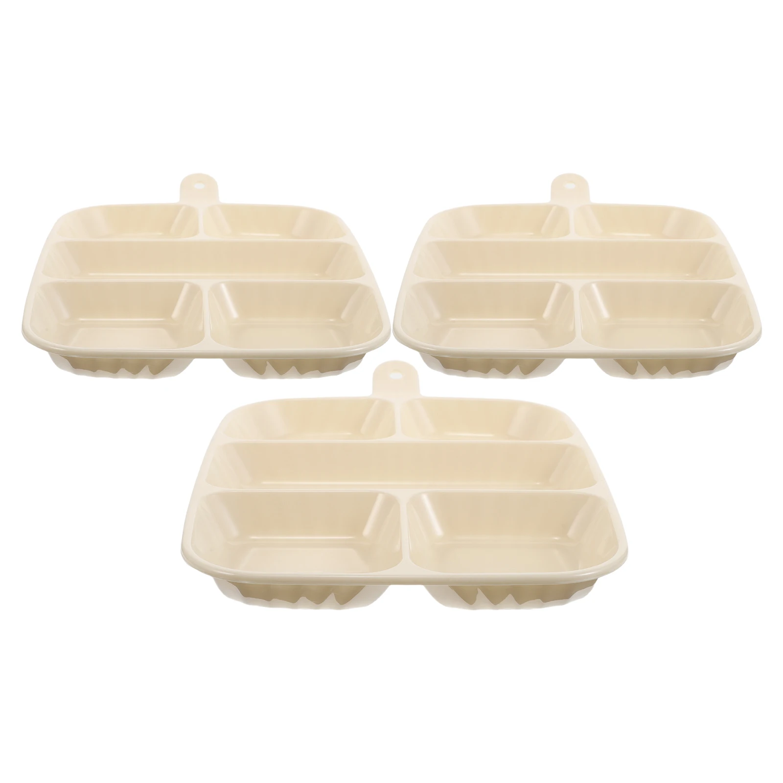 3pcs Kitchen Storage 5 Compartment Food Snack Container for Nuts Dry Fruits Garlic Appetizer Serving Tray Plastic Divided
3pcs Kitchen Storage 5 Compartment Food Snack Container for Nuts Dry Fruits Garlic Appetizer Serving Tray Plastic Divided