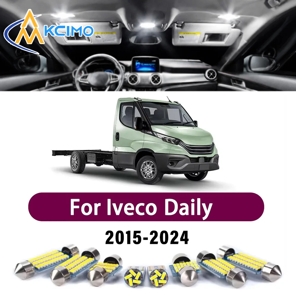 LED Interior Light Kit For Iveco Daily 2015-2024 Dome Map Lamp White Blue Car Accessories Super Bright
LED Interior Light Kit For Iveco Daily 2015-2024 Dome Map Lamp White Blue Car Accessories Super Bright