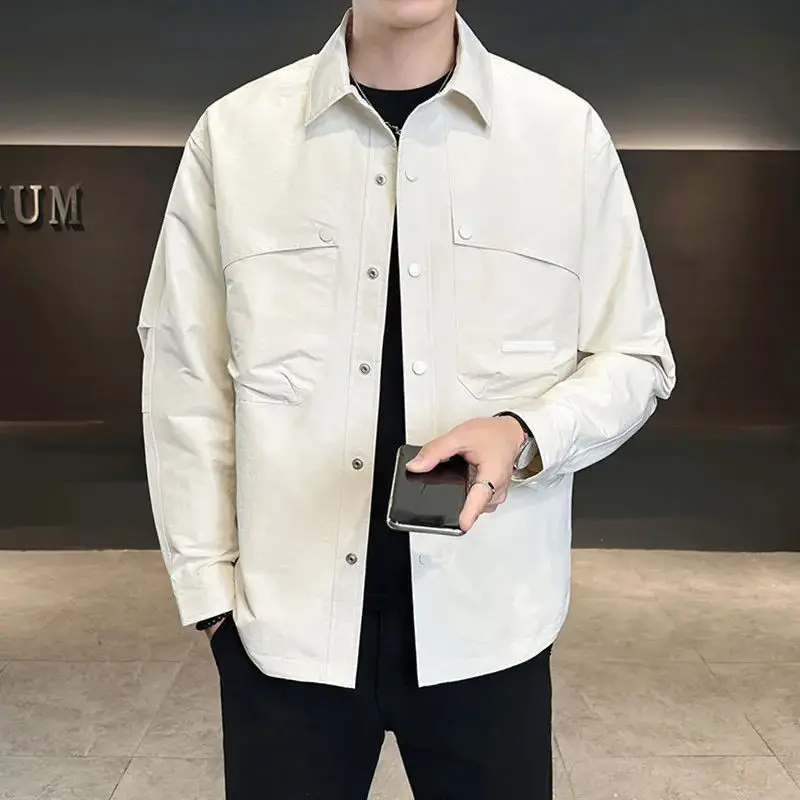 Men's Versatile Workwear Jaet Collared Outerwear Spring Autumn 2025 New Sle Breathable Polyester Casual Pants
Men's Versatile Workwear Jaet Collared Outerwear Spring Autumn 2025 New Sle Breathable Polyester Casual Pants