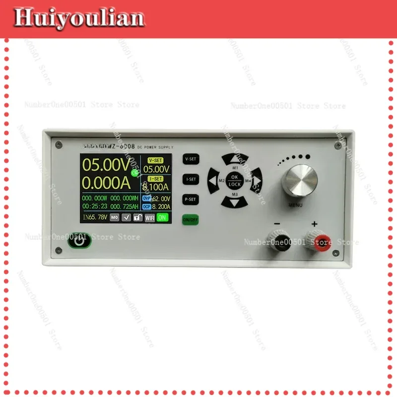 WZ-6008 Programmable CNC Digital Display DC Regulated Power Supply Adjustable Voltage Current Step-down DCDC 60v8a
WZ-6008 Programmable CNC Digital Display DC Regulated Power Supply Adjustable Voltage Current Step-down DCDC 60v8a
