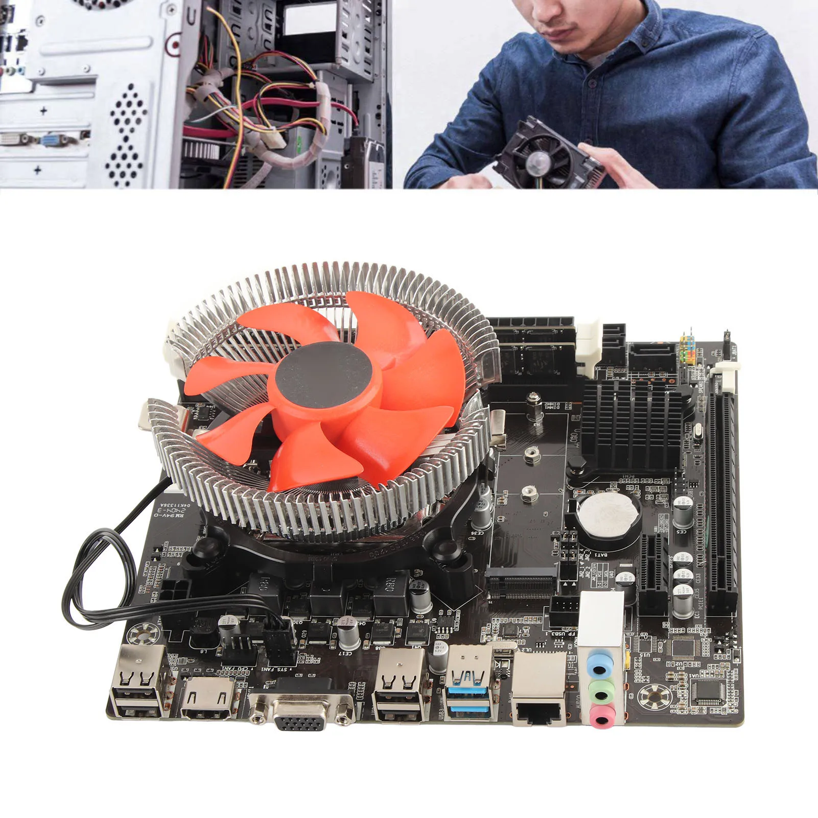 Материнская плата CPU Combo B75 Набор материнской платы I5 3470 CPU 8G DDR3 Комбинированная материнская плата процессора с вентилятором для настольного компьютера ПК
Материнская плата CPU Combo B75 Набор материнской платы I5 3470 CPU 8G DDR3 Комбинированная материнская плата процессора с вентилятором для настольного компьютера ПК