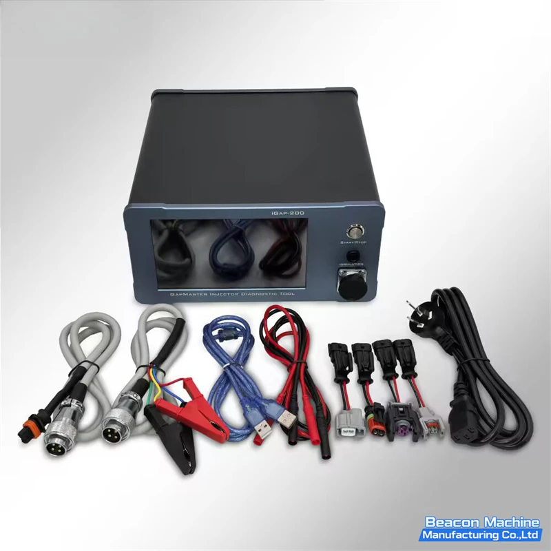 I-GAP200 Piezoelectric Injector Diagnostic Tool Common Rail Injector Tester with 7 Touch Screen and 6 Test Modes
I-GAP200 Piezoelectric Injector Diagnostic Tool Common Rail Injector Tester with 7 Touch Screen and 6 Test Modes
