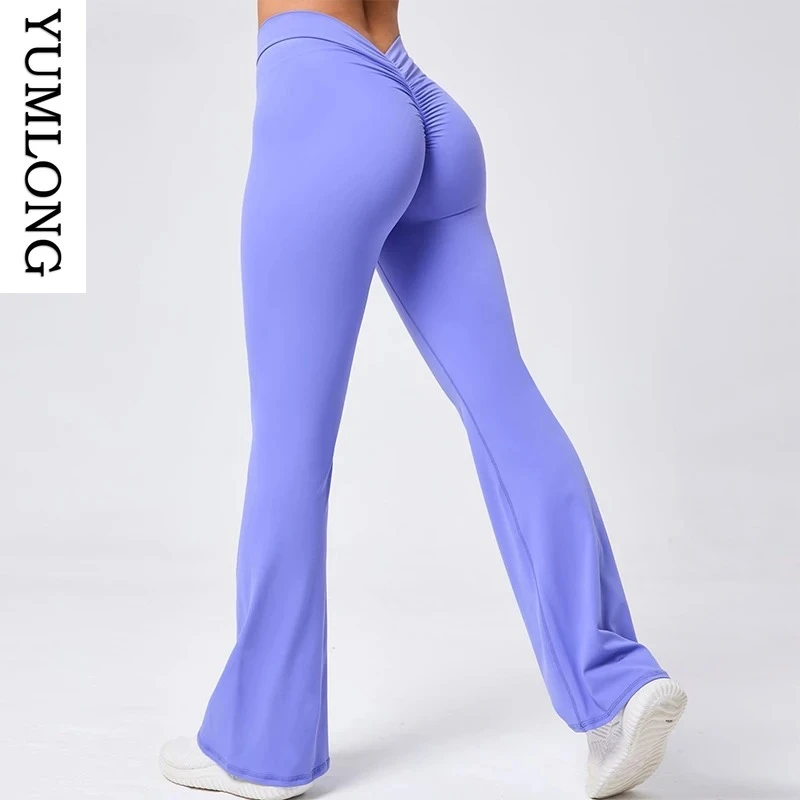 Women Yoga Pants High Waist V Back Scrunch Flared Leggings Gym Workout Fitness Bell Bottom Trousers Sports Activewear 2025 New
Women Yoga Pants High Waist V Back Scrunch Flared Leggings Gym Workout Fitness Bell Bottom Trousers Sports Activewear 2025 New