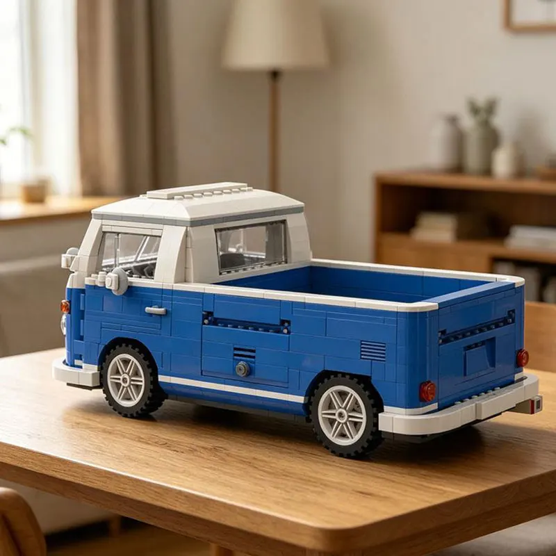 Retro classic convertible car model collectible ornament small particle building block toy boy figure gift
Retro classic convertible car model collectible ornament small particle building block toy boy figure gift