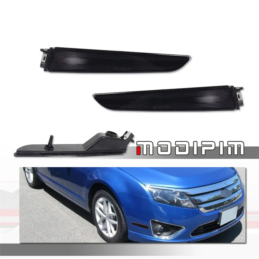 Smoked Lens Front Fender Side Marker Light Housings For 2010 2011 2012 Ford Fusion Parking Light No Bulb/Socket Car Accessories
Smoked Lens Front Fender Side Marker Light Housings For 2010 2011 2012 Ford Fusion Parking Light No Bulb/Socket Car Accessories