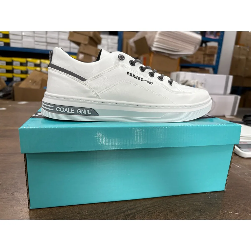 Trendy Versatile Cloth Shoes Men's Spring New Breathable White Shoes Men's Sports and Leisure Board Shoes Trendy Shoes
Trendy Versatile Cloth Shoes Men's Spring New Breathable White Shoes Men's Sports and Leisure Board Shoes Trendy Shoes