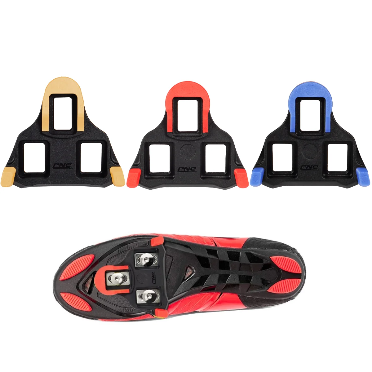 SUNTUNR Road Bike Self-locking Pedals Clips For SHIMANO SPD-SL Pedal Cleat Set Bike Accessories
SUNTUNR Road Bike Self-locking Pedals Clips For SHIMANO SPD-SL Pedal Cleat Set Bike Accessories