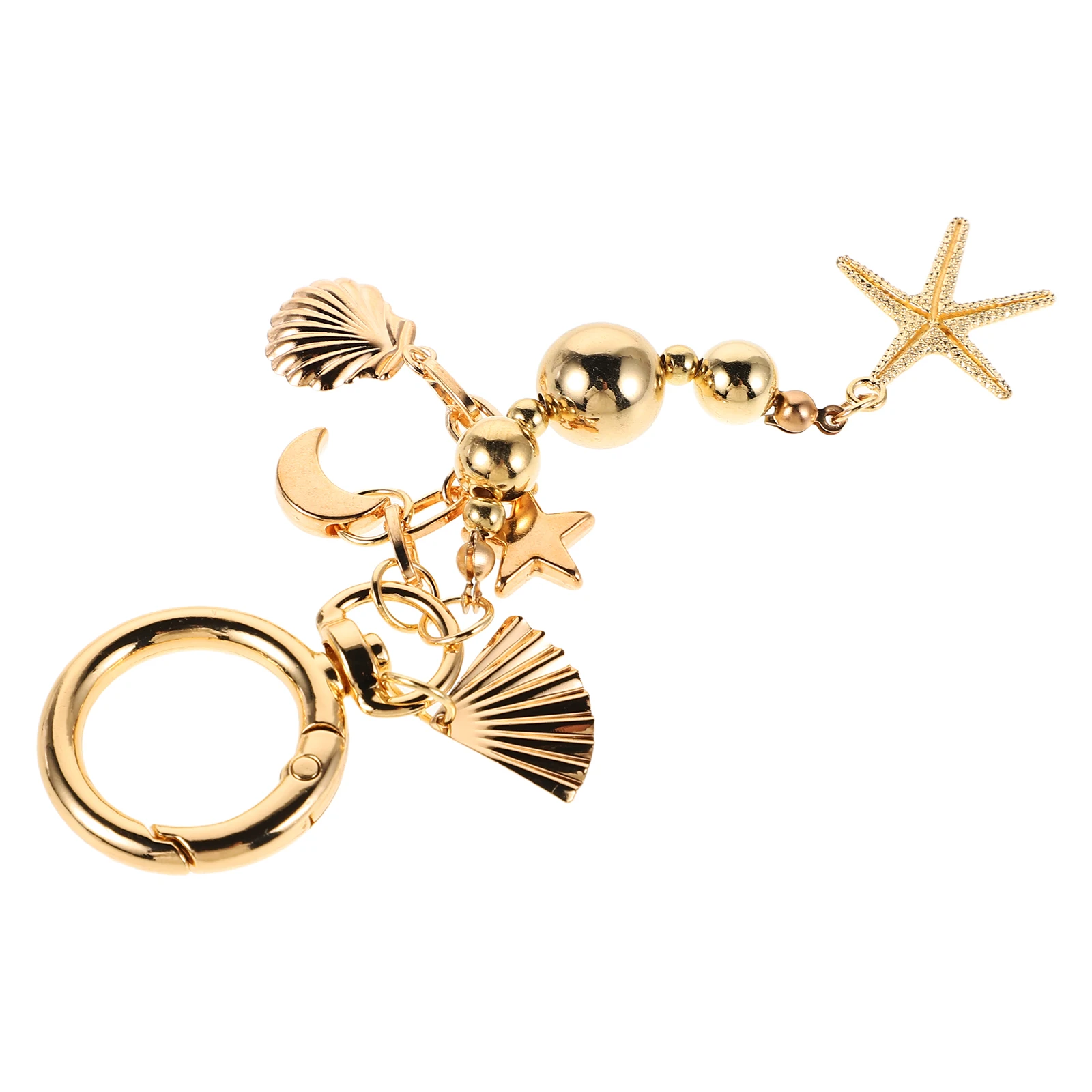 Keychain Charm Beach Aesthetic Cute Women Accessories Lightweight Portable Pearl Strands Sea Shape Bag Pendant
Keychain Charm Beach Aesthetic Cute Women Accessories Lightweight Portable Pearl Strands Sea Shape Bag Pendant
