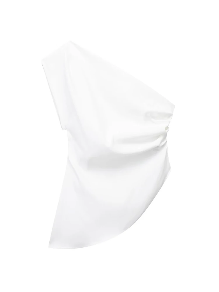 2023 Asymmetric T-shirt New Women's Fashion Trend Spicy Girl Celebrity Temperament Off Shoulder Top
2023 Asymmetric T-shirt New Women's Fashion Trend Spicy Girl Celebrity Temperament Off Shoulder Top