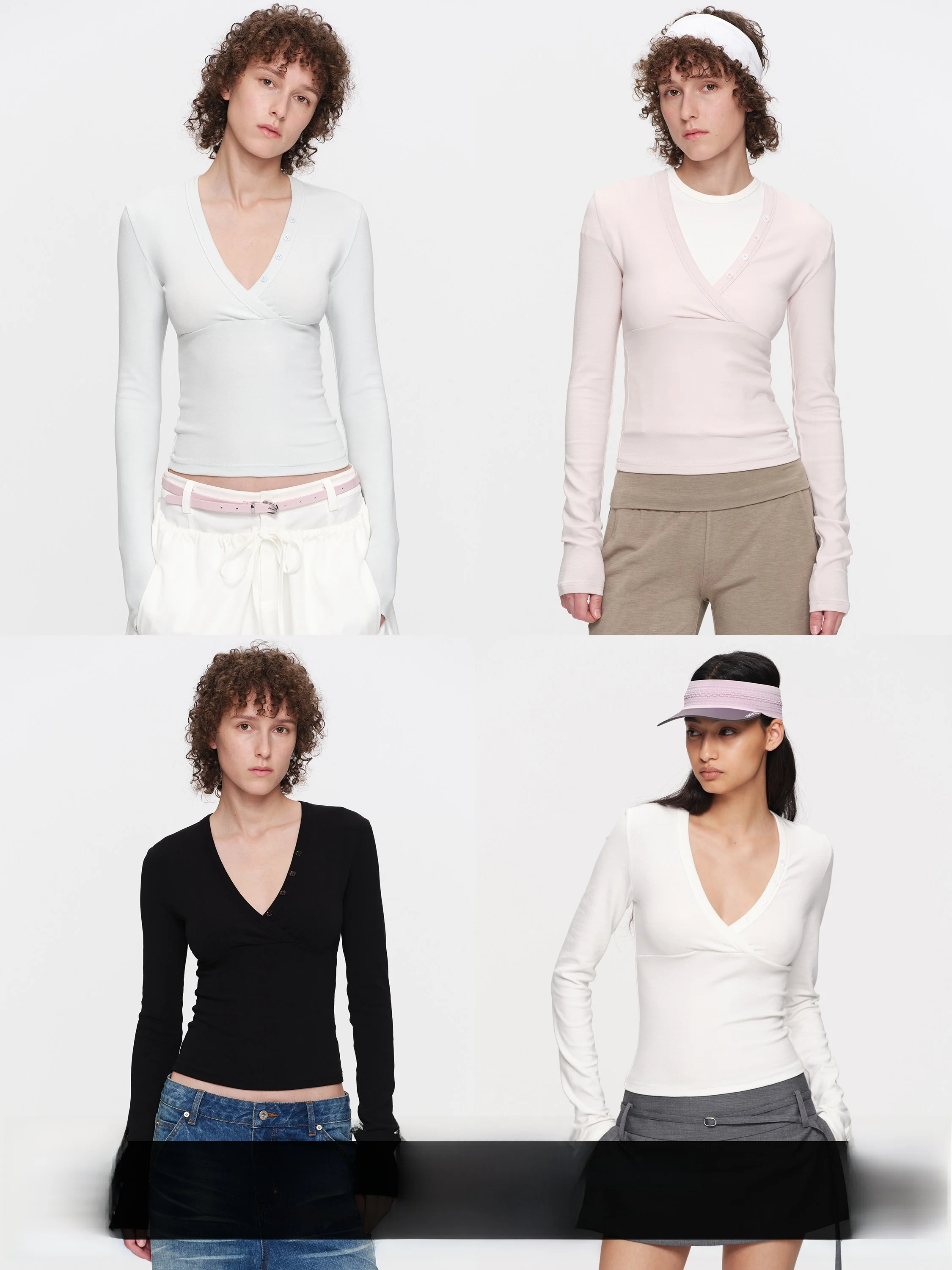 Женская облегающая футболка с глубоким V-образным вырезом, укороченная, с эффектом утяжки талии, базовая, для повседневной носки, с длинным рукавом
Женская облегающая футболка с глубоким V-образным вырезом, укороченная, с эффектом утяжки талии, базовая, для повседневной носки, с длинным рукавом