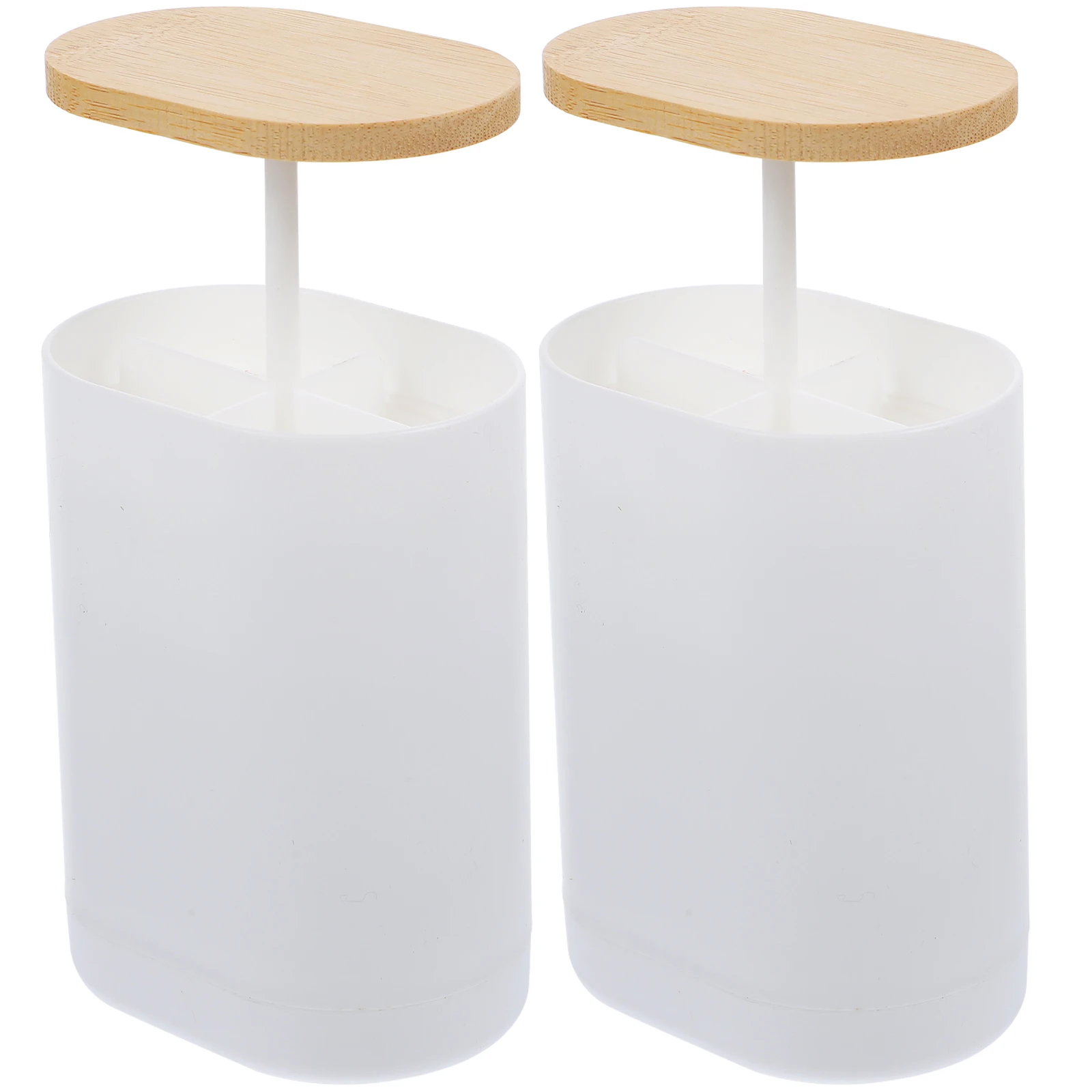 2pcs Press Type Toothpick Holder ABS Bamboo Travel Dispenser Elegant Craft Hygiene Storage Kitchen Organizers Container
2pcs Press Type Toothpick Holder ABS Bamboo Travel Dispenser Elegant Craft Hygiene Storage Kitchen Organizers Container