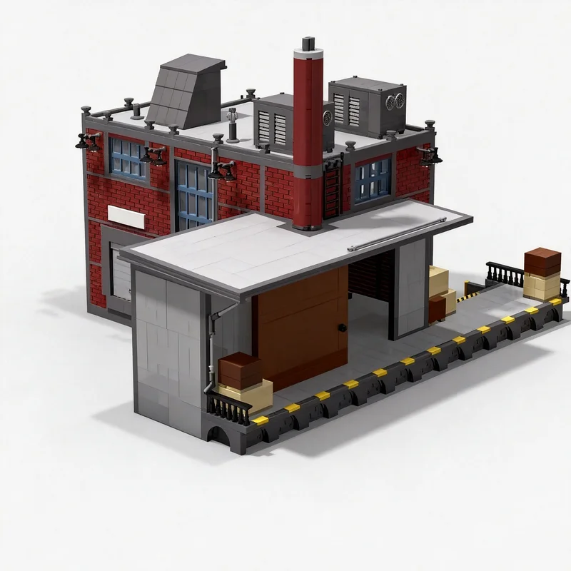 3902PCS Modern Industrial Warehouse City Street View MOC Architecture Building Blocks Assembly Toy For Collection Birthday Gift
3902PCS Modern Industrial Warehouse City Street View MOC Architecture Building Blocks Assembly Toy For Collection Birthday Gift