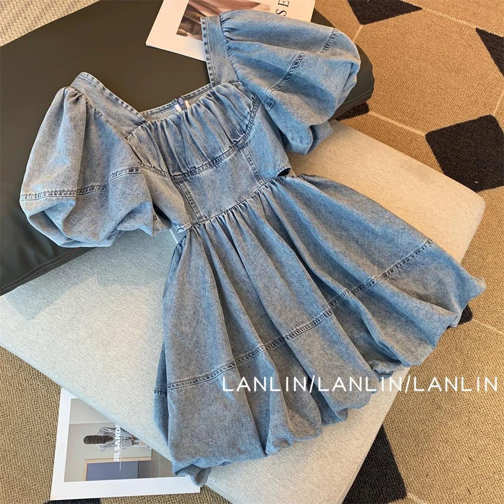 Summer Baby Girls Teenage Jean Dress Holiday, Girls Princess Fashion Denim Clothes 5-10T
Summer Baby Girls Teenage Jean Dress Holiday, Girls Princess Fashion Denim Clothes 5-10T