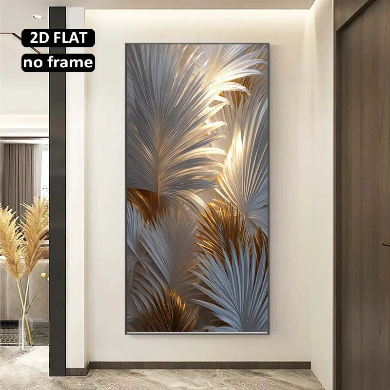 2D Flat Large Abstract Golden Elegance Feather Canvas Wall Art, Frameless Modern Canvas Prints for Living Room and Bedroom Decor
2D Flat Large Abstract Golden Elegance Feather Canvas Wall Art, Frameless Modern Canvas Prints for Living Room and Bedroom Decor