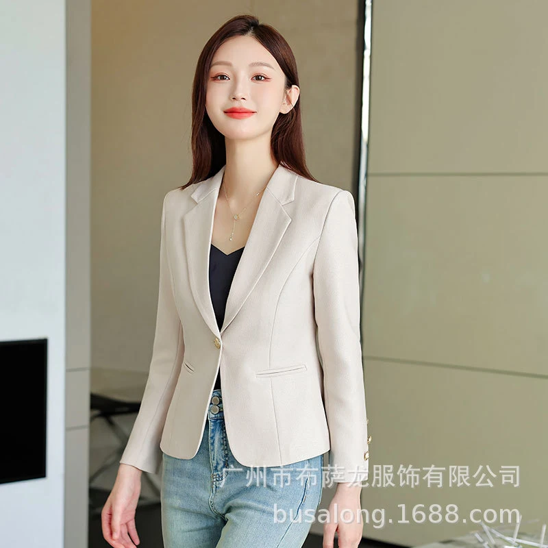 2025New style business blazer for women, long-sleeved professional suit, formal women's jacket, workwear6601
2025New style business blazer for women, long-sleeved professional suit, formal women's jacket, workwear6601