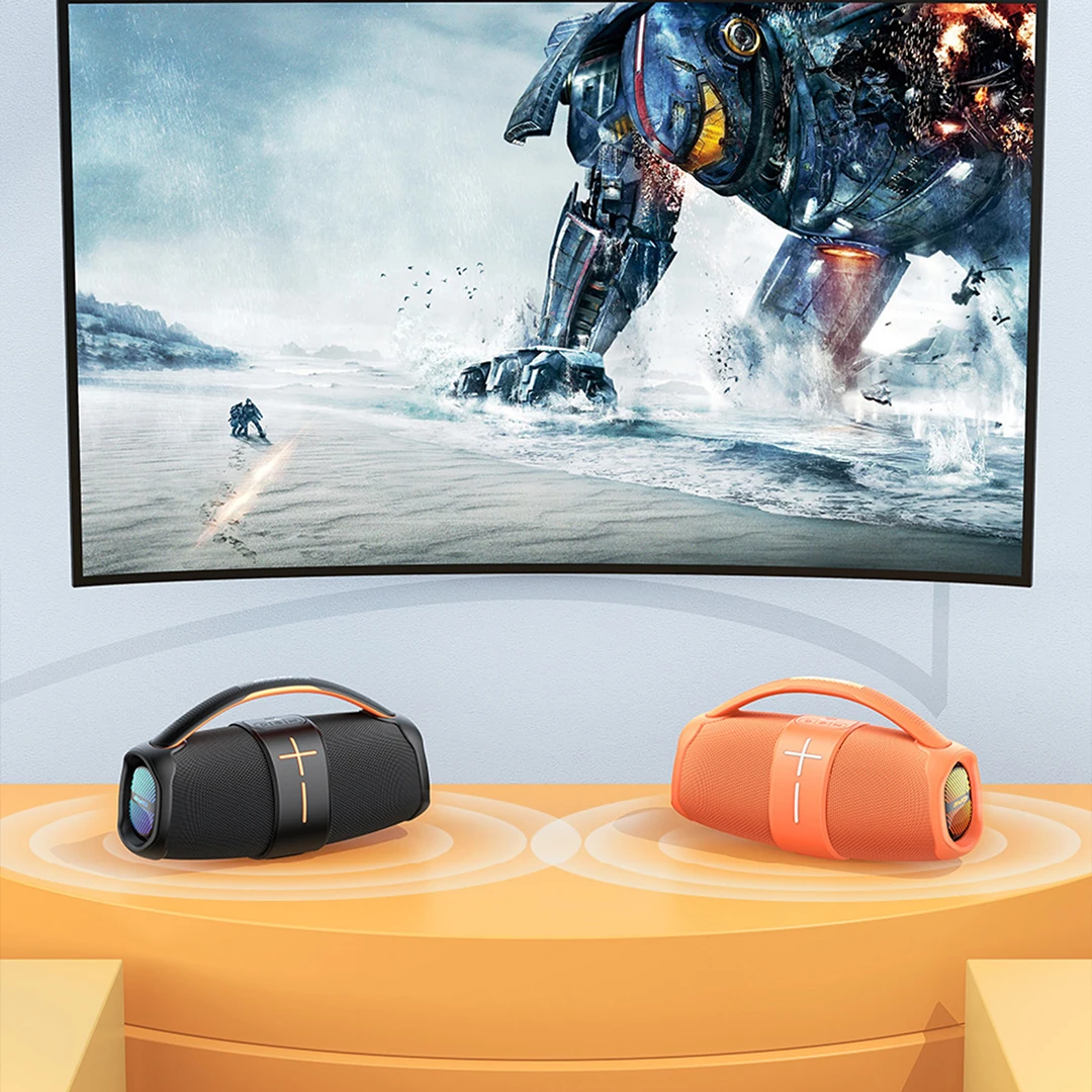 High-End Portable LED Lights USB/AUX/TF Speakers Bass Boost for 5.0 IPX-6 Waterproof 15-20H Battery Life for Camping/BBQ
High-End Portable LED Lights USB/AUX/TF Speakers Bass Boost for 5.0 IPX-6 Waterproof 15-20H Battery Life for Camping/BBQ