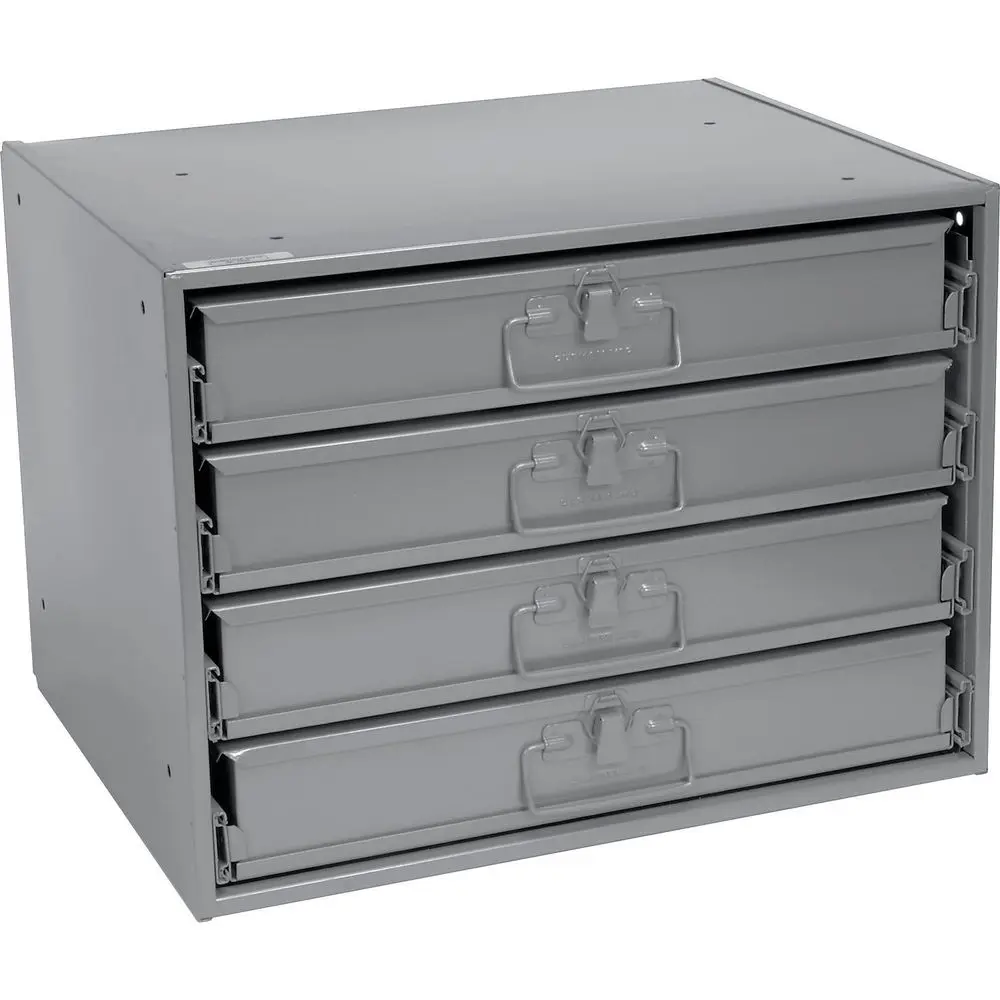 Steel Compartment Box Rack with Four Adjustable Divider Compartment Boxes, 18 L x 12 W x 3 H Boxes, 20 L *153 4W *15 H
Steel Compartment Box Rack with Four Adjustable Divider Compartment Boxes, 18 L x 12 W x 3 H Boxes, 20 L *153 4W *15 H