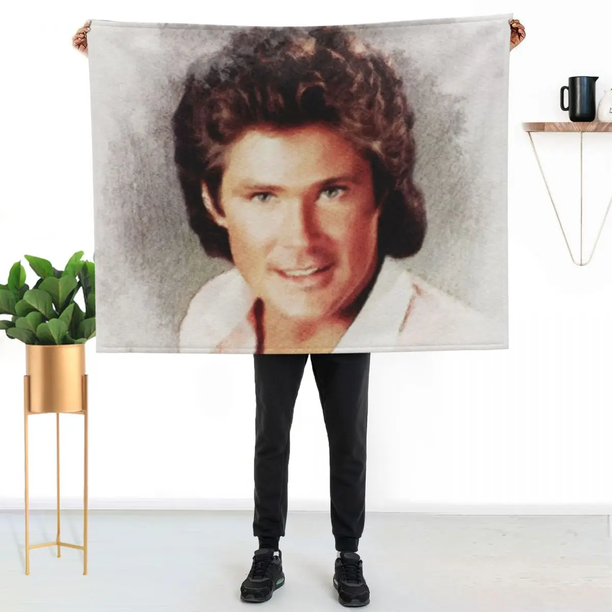 David Hasselhoff, Actor Throw Blanket Long Lasting Soft Plush Blanket for Daily Use
David Hasselhoff, Actor Throw Blanket Long Lasting Soft Plush Blanket for Daily Use