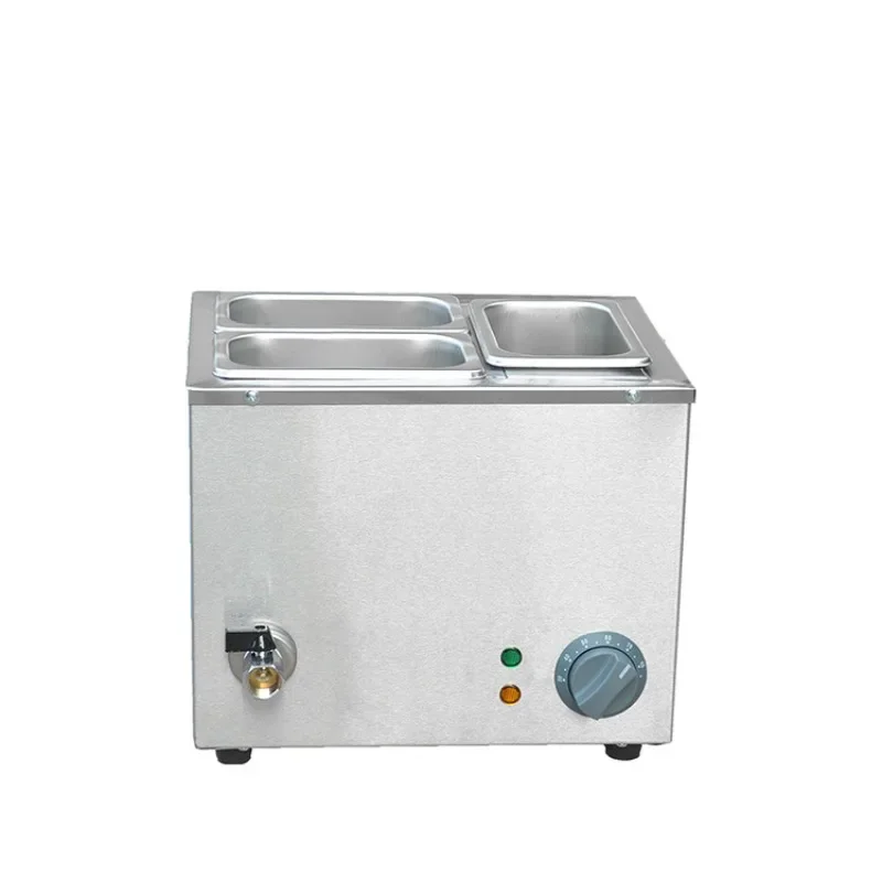 Three-cylinder chocolate melting boiler Commercial chocolate furnace machine Water insulation, electric heat preservation
Three-cylinder chocolate melting boiler Commercial chocolate furnace machine Water insulation, electric heat preservation