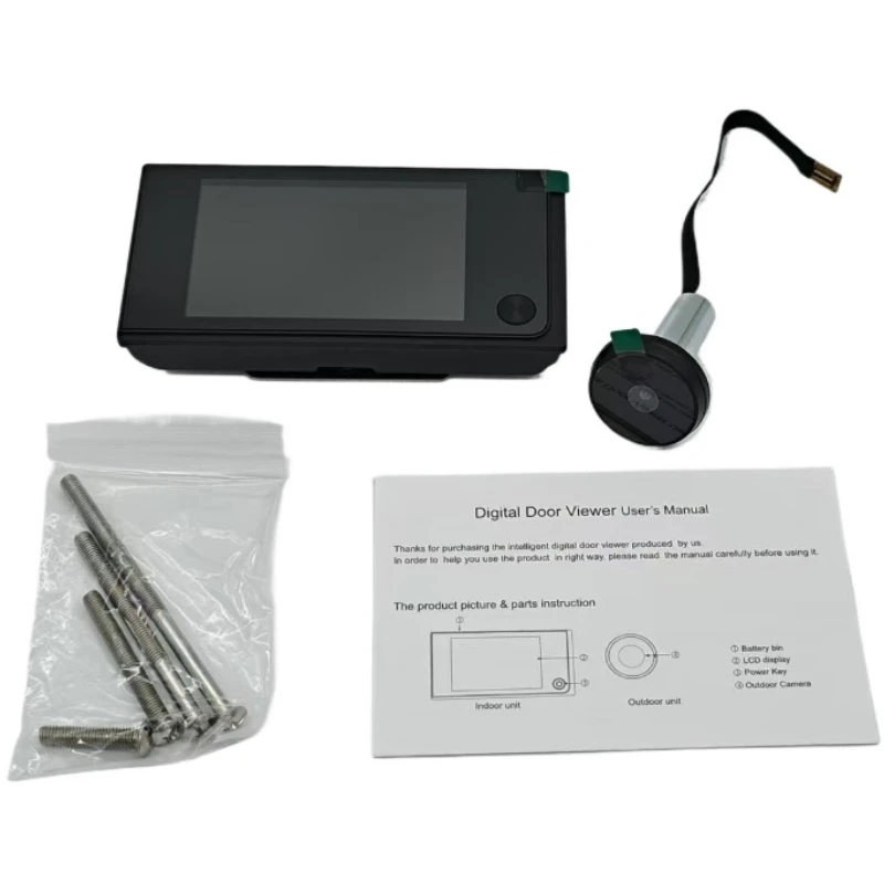 3,5-дюймовый ЖК-электронный глазок, дверная камера, цифровой видеодверной звонок, камера для автоматической записи фото и видео, уличный дверной звонок
3,5-дюймовый ЖК-электронный глазок, дверная камера, цифровой видеодверной звонок, камера для автоматической записи фото и видео, уличный дверной звонок