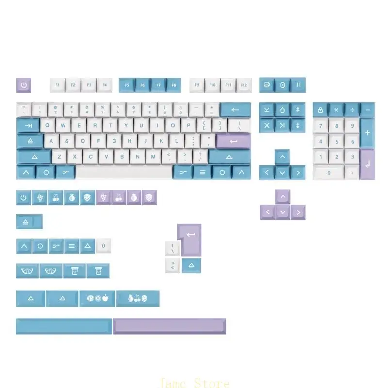 LX0B 138Pcs Fruit Yogurt for Key Dye Sub Keycaps for Cherry MX Mechanical Keyboar
LX0B 138Pcs Fruit Yogurt for Key Dye Sub Keycaps for Cherry MX Mechanical Keyboar