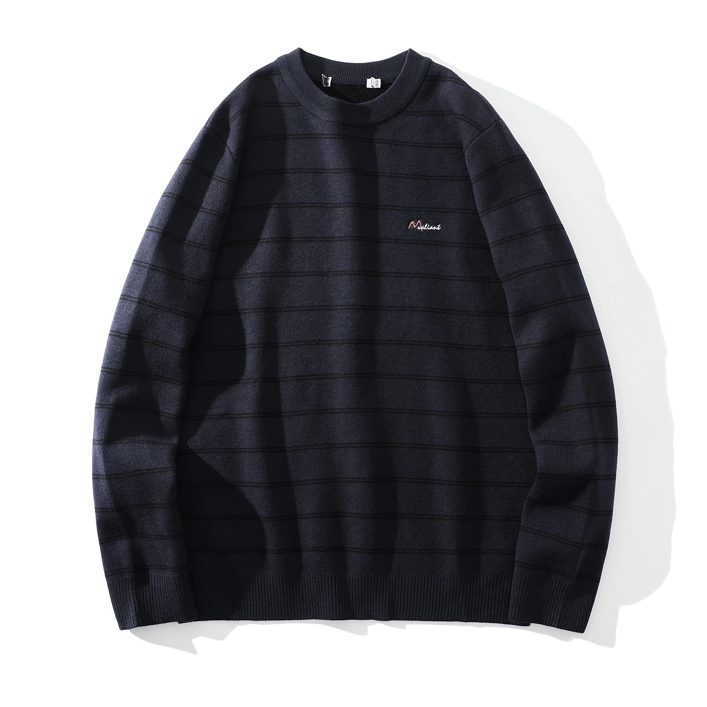 Мужской повседневный вязаный свитер с круглым вырезом и вышитой буквой H, утепленный, с длинными рукавами, осенне-зимний
Мужской повседневный вязаный свитер с круглым вырезом и вышитой буквой H, утепленный, с длинными рукавами, осенне-зимний