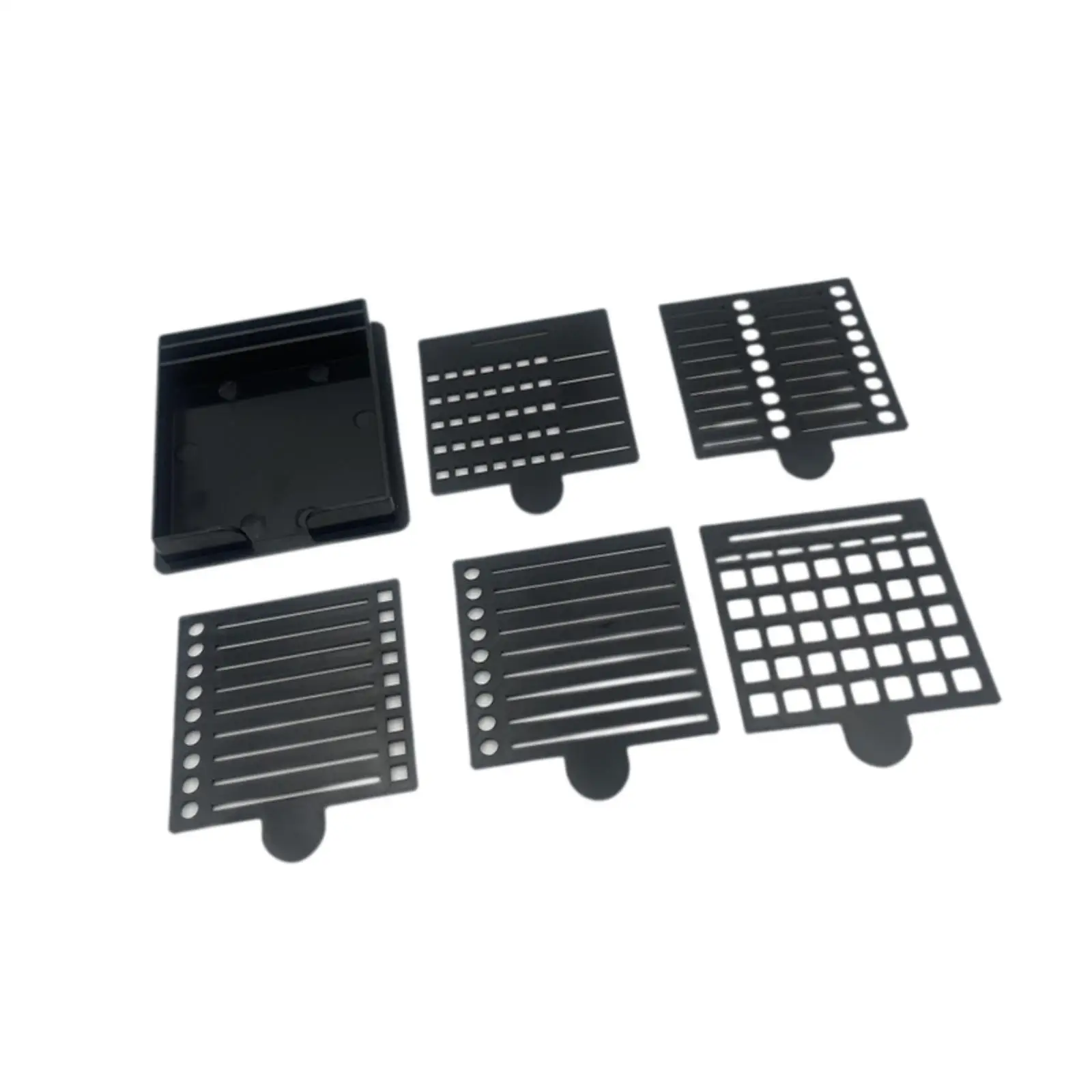 Sticky Note Holder with 5Pcs Stencil Multipurpose Versatile Office Stationery Supplies Practical Gifts Note Dispenser Box
Sticky Note Holder with 5Pcs Stencil Multipurpose Versatile Office Stationery Supplies Practical Gifts Note Dispenser Box