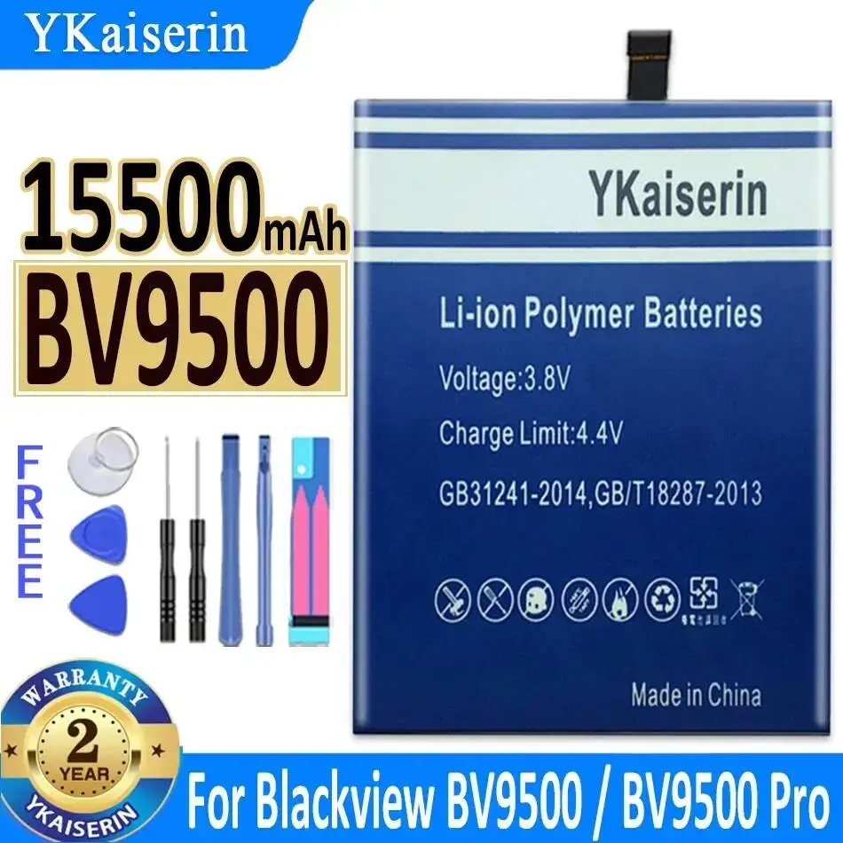 Fast Charging Mobile Phone Battery For Blackview BV9500 Pro 15500mAh
Fast Charging Mobile Phone Battery For Blackview BV9500 Pro 15500mAh