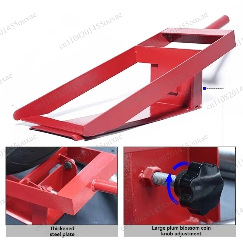 Motorcycle Tire Change Through Front and Rear Wheel Removal Loading and Unloading Support Frame Maintenance Tools