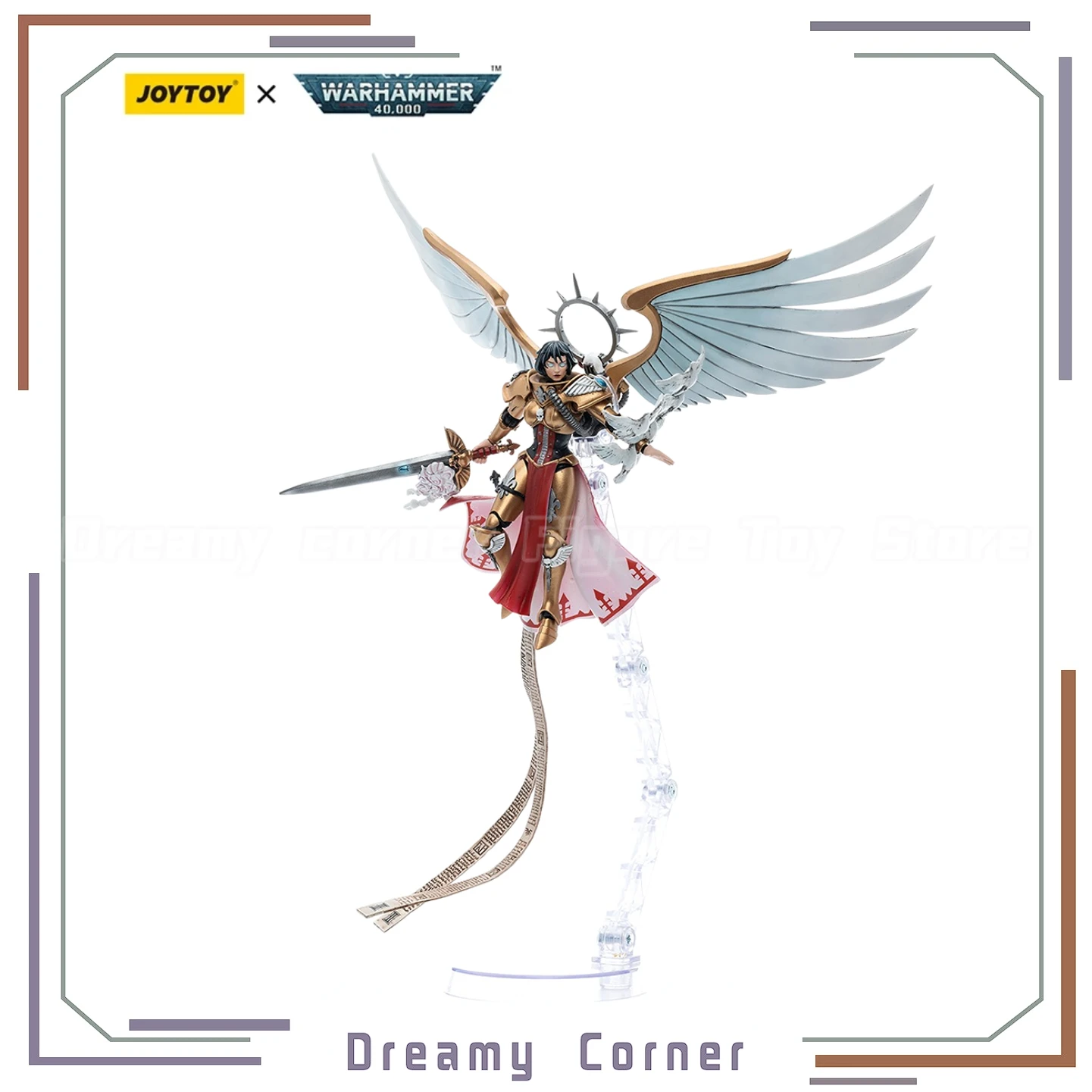【In Stock】JOYTOY Warhammer 40K Adepta Sororitas Celestine, The Living Saint 1/18 Action Figures Toys Model
【In Stock】JOYTOY Warhammer 40K Adepta Sororitas Celestine, The Living Saint 1/18 Action Figures Toys Model