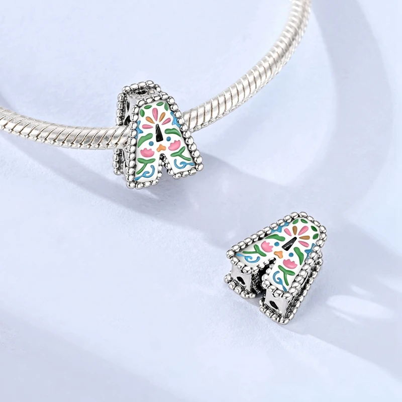 2026 New 925 Sterling Silver Painted Letter A Charms Beads Fit 3mm Classic Bracelet DIY Women Birthday Anniversary Jewelry Gifts
2026 New 925 Sterling Silver Painted Letter A Charms Beads Fit 3mm Classic Bracelet DIY Women Birthday Anniversary Jewelry Gifts