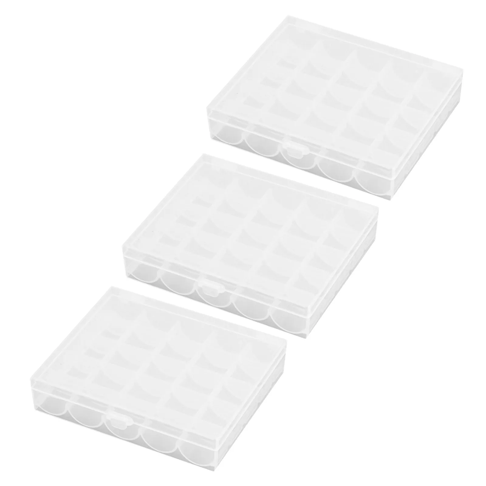 3Pcs Sewing Machine Bobbin Storage Box Organizer Clear 25 Compartments Bobbins Case Craft Storage Drawer Easy Carry
3Pcs Sewing Machine Bobbin Storage Box Organizer Clear 25 Compartments Bobbins Case Craft Storage Drawer Easy Carry