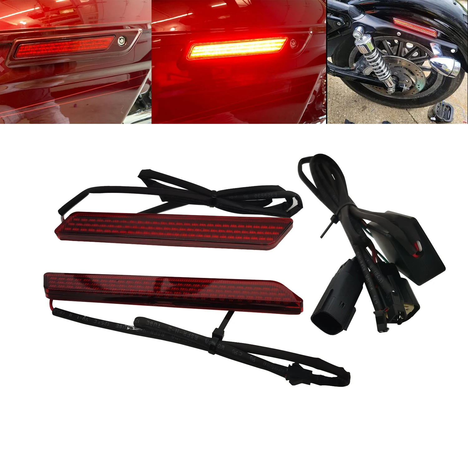 Saddlebag Latch Cover Accent LED Turn Signal Lights Fit For Harley Touring Road King Road Glide Street Electra Glide 2014-2023
Saddlebag Latch Cover Accent LED Turn Signal Lights Fit For Harley Touring Road King Road Glide Street Electra Glide 2014-2023