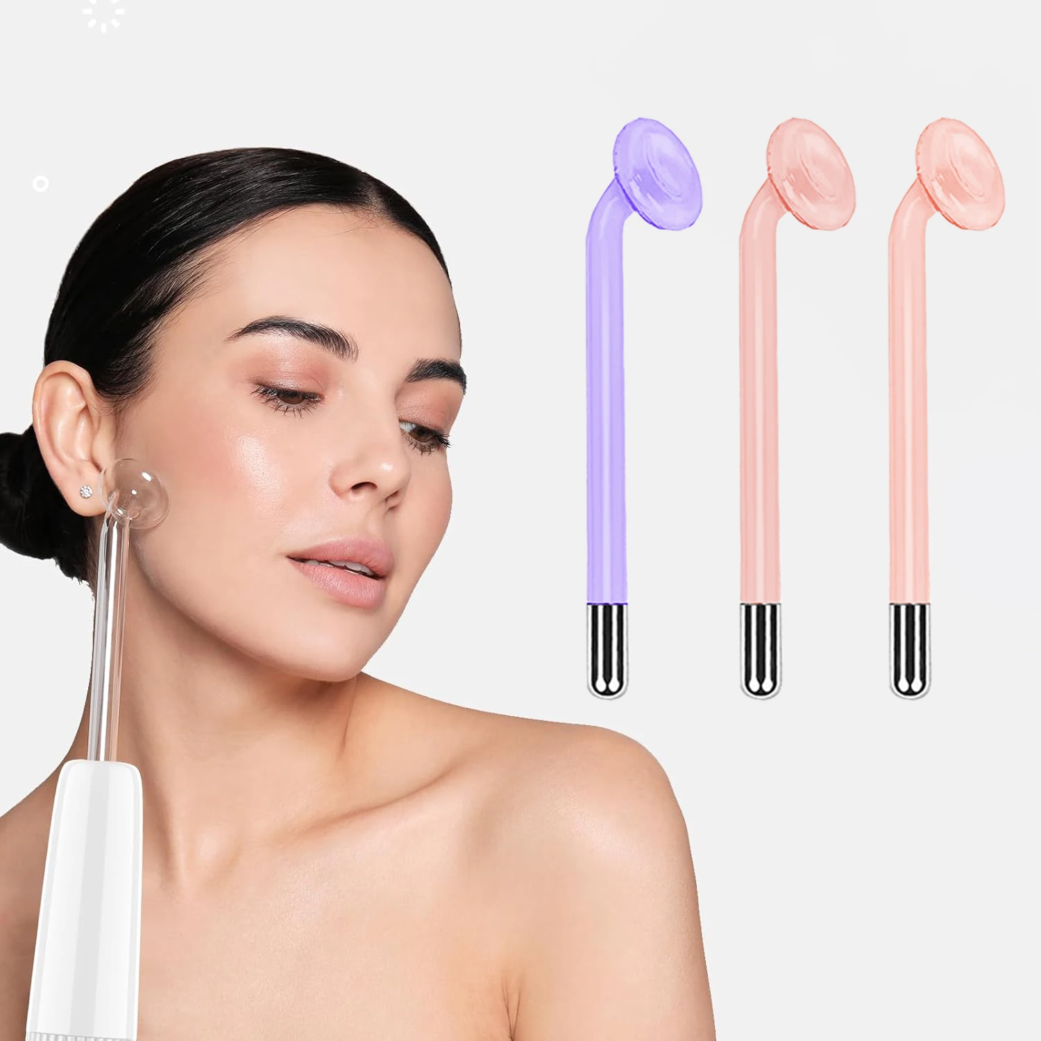3PCS High Frequency Replace Electrotherapy Glass Tube Electrode Wand Beauty Therapy Puffy Acne Spot Wrinkles Remover
3PCS High Frequency Replace Electrotherapy Glass Tube Electrode Wand Beauty Therapy Puffy Acne Spot Wrinkles Remover