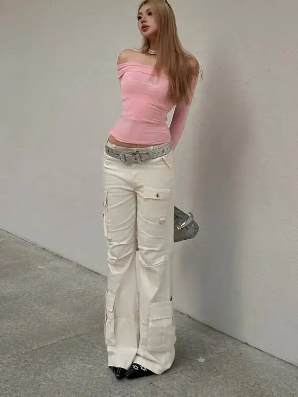 American Retro High Street Spicy Girl Wide Leg Pants Women Summer Three-dimensional Large Pocket Straight Cargo Pants IC23
American Retro High Street Spicy Girl Wide Leg Pants Women Summer Three-dimensional Large Pocket Straight Cargo Pants IC23