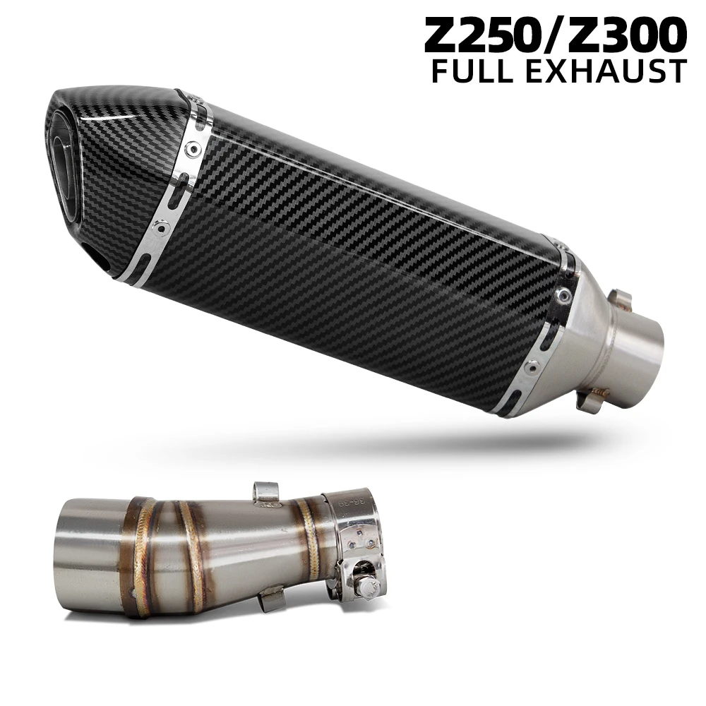 Z250 Exhaust Muffler For Kawasaki Ninja250 Ninja300 Z300 2012-2016 Motorcycle Exhausts Pipe Kit Slip On Line 370MM Tail Tube
Z250 Exhaust Muffler For Kawasaki Ninja250 Ninja300 Z300 2012-2016 Motorcycle Exhausts Pipe Kit Slip On Line 370MM Tail Tube