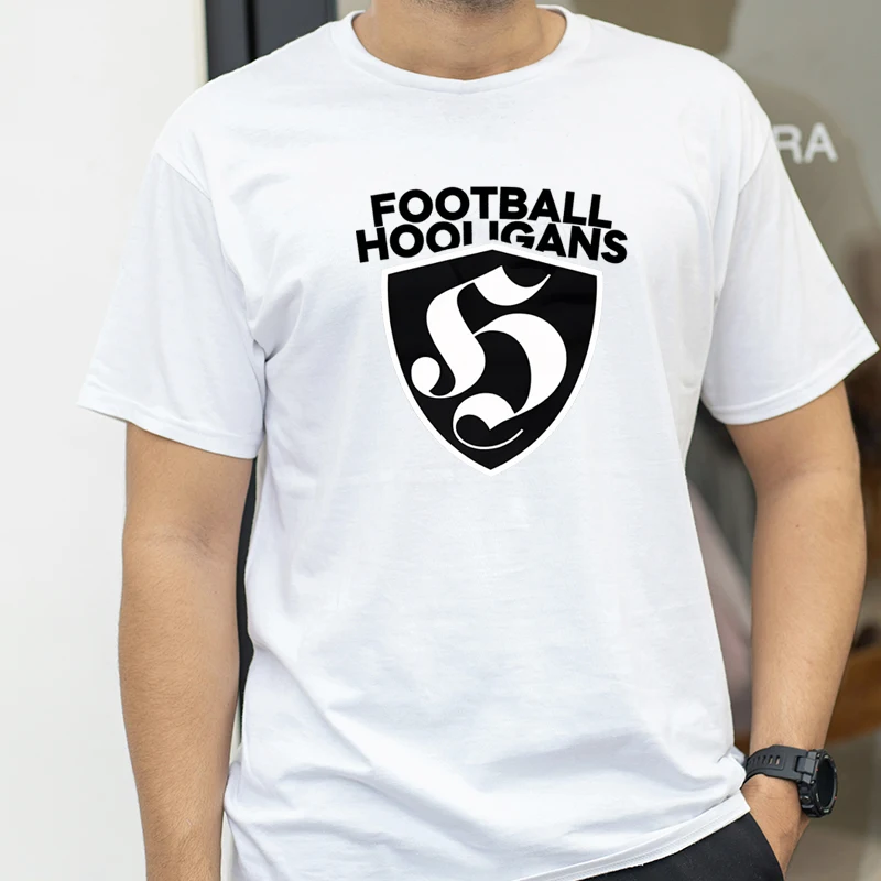 Men Football Hooligans Baju Suporter Hooligan Holigans Holigan T-shrit Fashion American Street Short Sleeves Women tee
Men Football Hooligans Baju Suporter Hooligan Holigans Holigan T-shrit Fashion American Street Short Sleeves Women tee