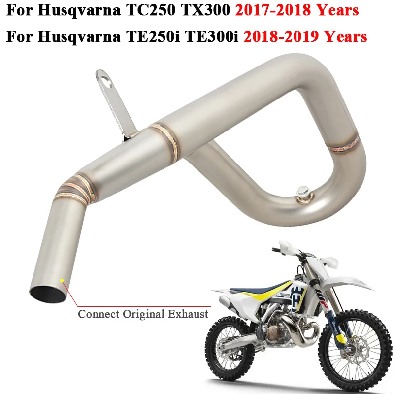 Motorcycle Exhaust Escape Dirt Bike Slip On For Husqvarna TC250 TX300 2017 TE250i TE300i 2018 2019 Stainless Front Link Pipe
Motorcycle Exhaust Escape Dirt Bike Slip On For Husqvarna TC250 TX300 2017 TE250i TE300i 2018 2019 Stainless Front Link Pipe