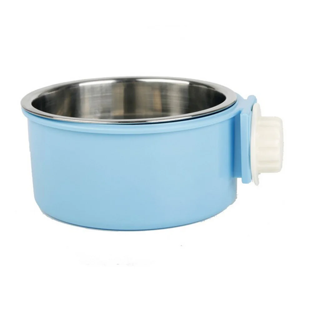 Pet Hanging Cage Bowl 2 in 1 Stainless Steel Blue for Dog Cat Food Water Easy Cleaning Rust Resistant Pet Hanging Cage Bowl
Pet Hanging Cage Bowl 2 in 1 Stainless Steel Blue for Dog Cat Food Water Easy Cleaning Rust Resistant Pet Hanging Cage Bowl