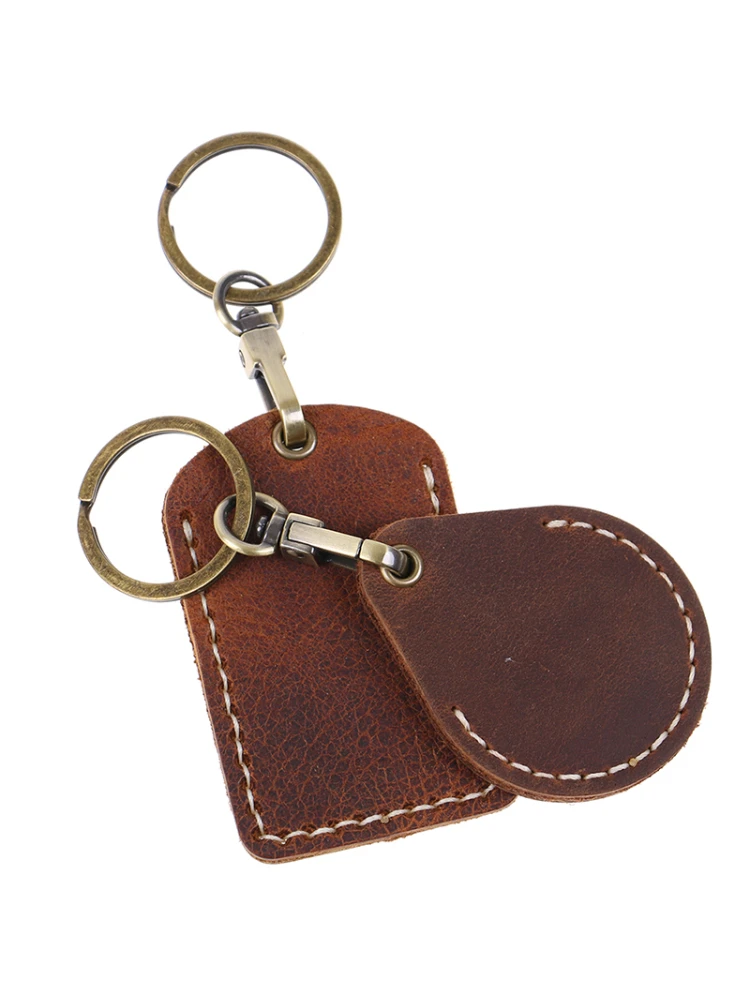 Hot Sale 1pc Vintage Leather Access Card Holder Keychain Community Cards Protective Key Case Random Color
Hot Sale 1pc Vintage Leather Access Card Holder Keychain Community Cards Protective Key Case Random Color