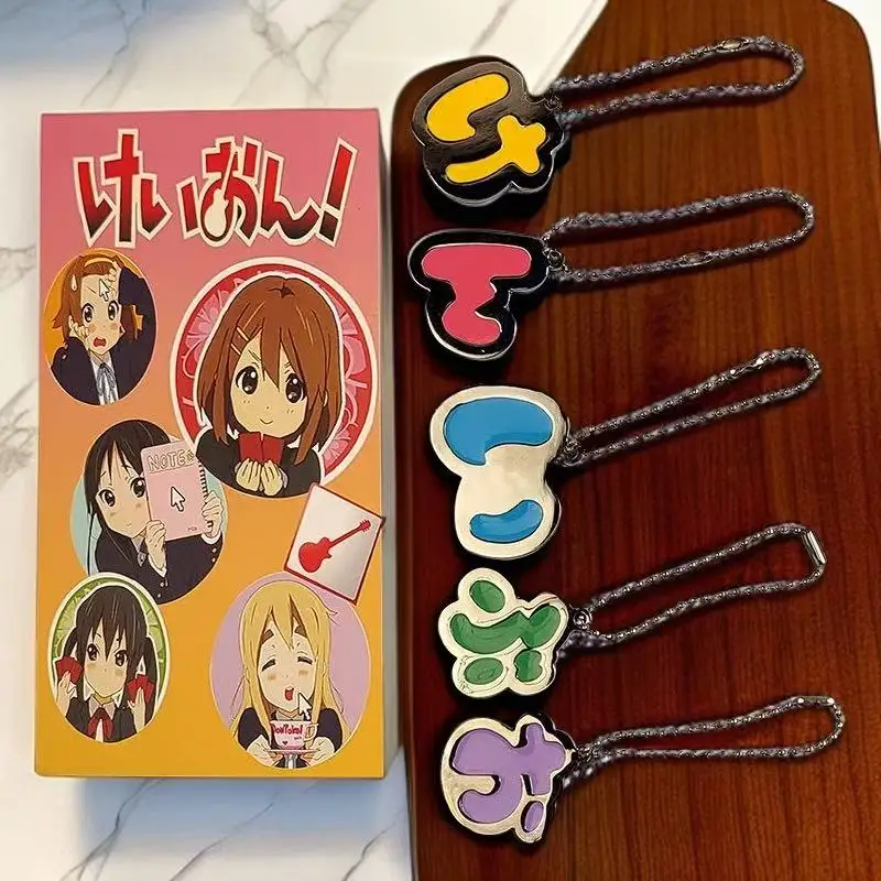 New Anime K-ON 15th Anniversary Cosplay Hirasawa Yui Pendant Japanese Letter Akiyama Mio Keychain Bag Pendant Decoration Gift
New Anime K-ON 15th Anniversary Cosplay Hirasawa Yui Pendant Japanese Letter Akiyama Mio Keychain Bag Pendant Decoration Gift