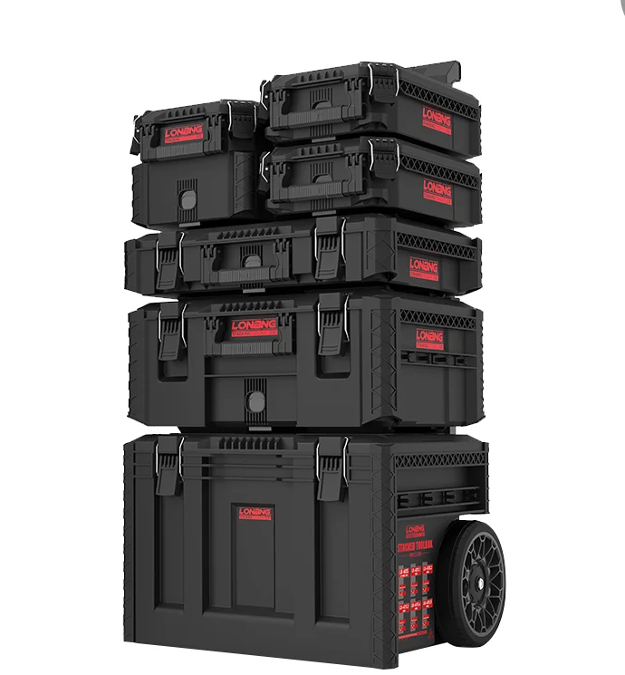 TPU Tool Box, Heavy Duty 300kg, Waterproof IPX6, Stackable Rolling Trolley, Quick Release & Anti-Theft Lock
TPU Tool Box, Heavy Duty 300kg, Waterproof IPX6, Stackable Rolling Trolley, Quick Release & Anti-Theft Lock
