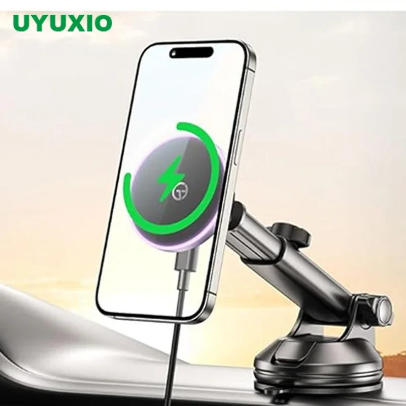 UYUXIO Magnetic Car Mount Charger Windshield Dash Magnet Mobile Phone Holder in Car for iPhone 16 15 Pro Max 14 Plus 13 12
UYUXIO Magnetic Car Mount Charger Windshield Dash Magnet Mobile Phone Holder in Car for iPhone 16 15 Pro Max 14 Plus 13 12