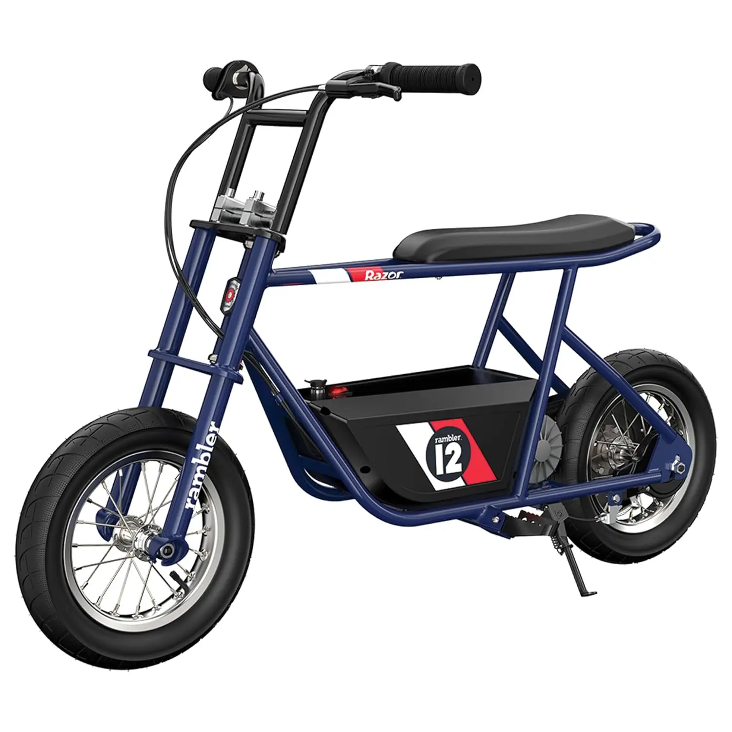 Rambler 12 Electric Retro Mini Bike Ride for Teens Ages 13+, 170 lb Max Weight, Dark Blue – 250W Motor, Up to 14 Mph,, Custom
Rambler 12 Electric Retro Mini Bike Ride for Teens Ages 13+, 170 lb Max Weight, Dark Blue – 250W Motor, Up to 14 Mph,, Custom