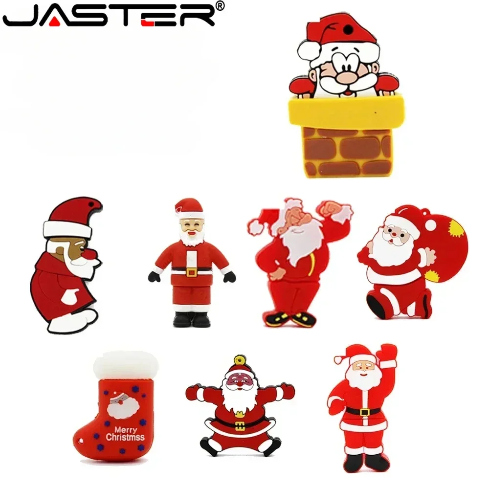 High-capacity Santa Claus USB Flash Drive 128GB Christmas Gifts Pen Drive 64GB Gifts for Kids Memory Stick 32GB New Year Gifts
High-capacity Santa Claus USB Flash Drive 128GB Christmas Gifts Pen Drive 64GB Gifts for Kids Memory Stick 32GB New Year Gifts
