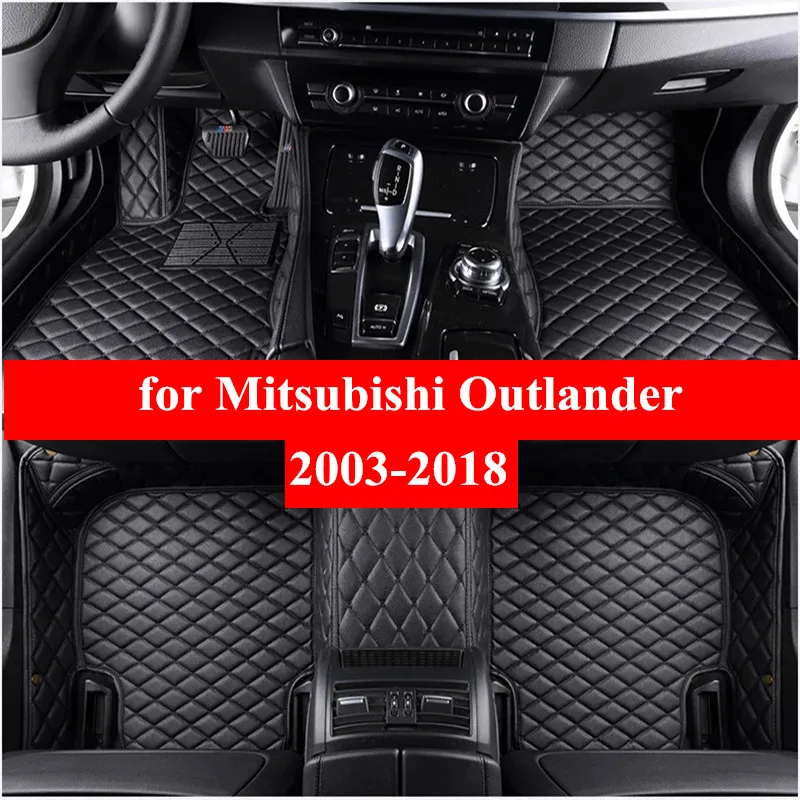 Car Floor Mats For Mitsubishi Outlander 2003- 2016 2017 2018 Flash Mat Leather Custom Foot Pads Automobile Carpet Cover
Car Floor Mats For Mitsubishi Outlander 2003- 2016 2017 2018 Flash Mat Leather Custom Foot Pads Automobile Carpet Cover