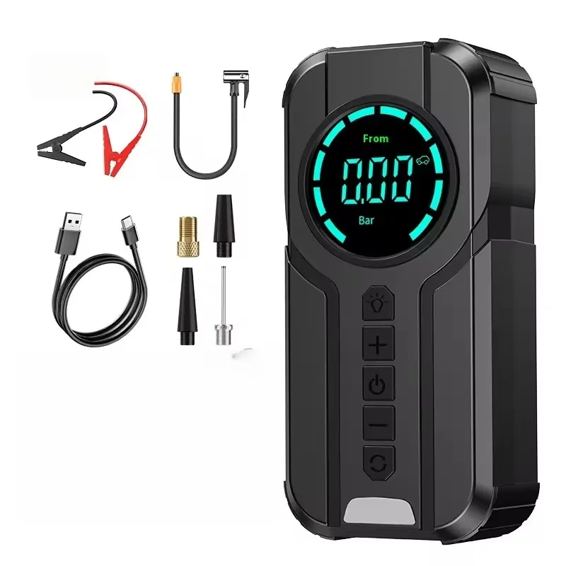 Car Inflatable Pump Emergency Start Power Machine Jumper Starter Portable Tire Inflator Battery Strong Start Car Tire Inflator
Car Inflatable Pump Emergency Start Power Machine Jumper Starter Portable Tire Inflator Battery Strong Start Car Tire Inflator