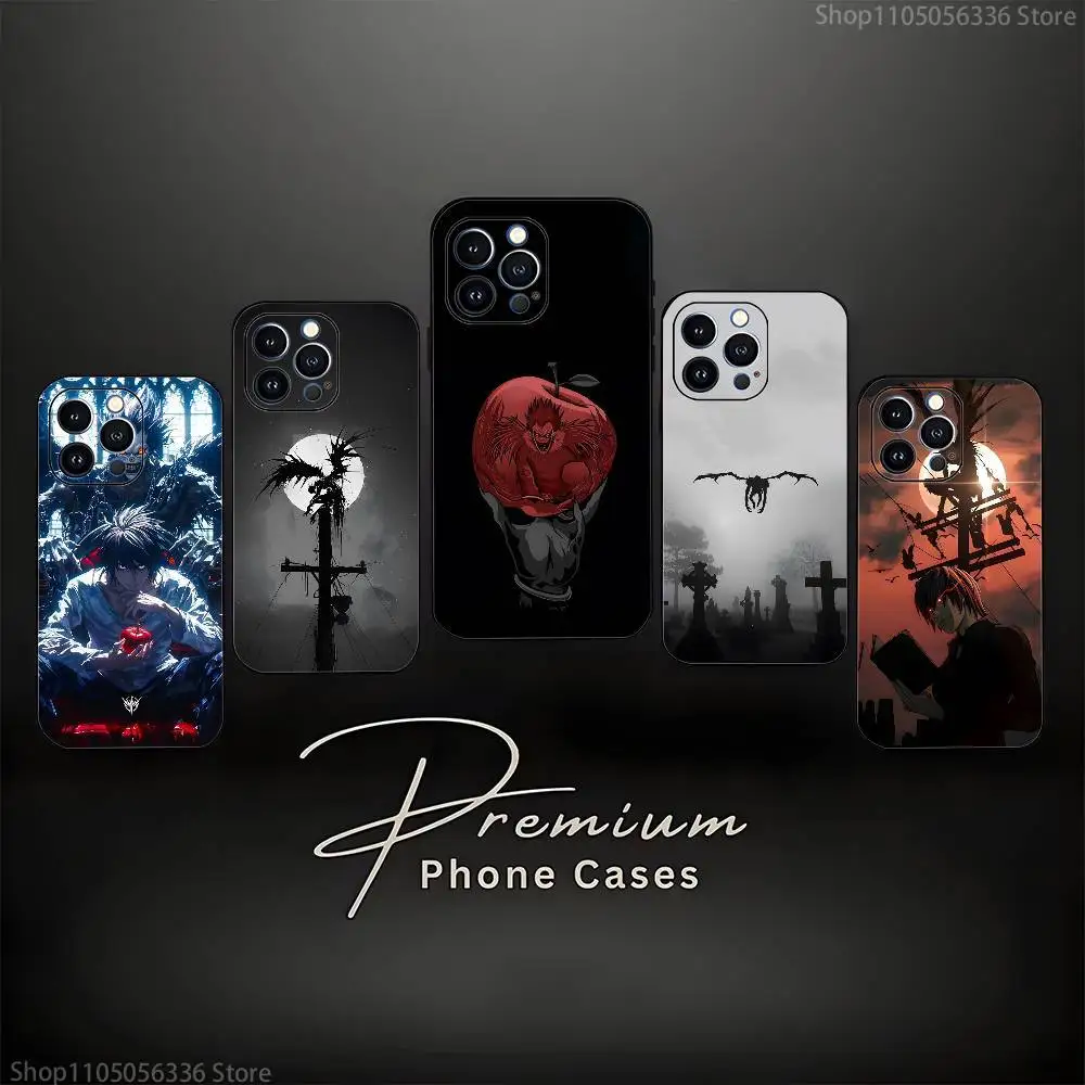 R-Ryuk D-Death Note Phone Case For iPhone 17,16,15,14,13,12,11 ,Pro Max,XS,X,XR,SE,Mini,8,7,Soft Silicone Black Cover
R-Ryuk D-Death Note Phone Case For iPhone 17,16,15,14,13,12,11 ,Pro Max,XS,X,XR,SE,Mini,8,7,Soft Silicone Black Cover