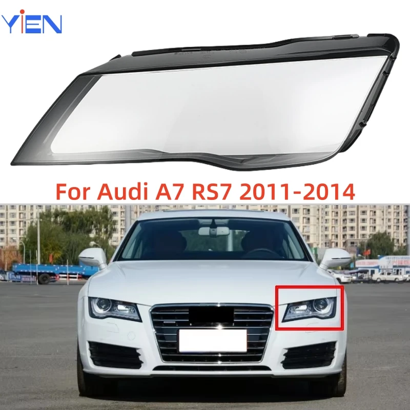 For Audi A7 RS7 2011 2012 2013 2014 Headlight Transparent Shell Headlamp Cover Lens Plexiglass Replace The Original Lampshade
For Audi A7 RS7 2011 2012 2013 2014 Headlight Transparent Shell Headlamp Cover Lens Plexiglass Replace The Original Lampshade
