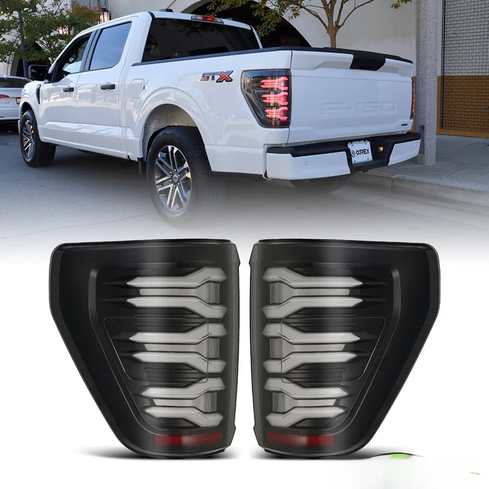 Fit 21-22 Ford F150 LUXX-Series LED Tail Lights Repalcement Left & Right Black
Fit 21-22 Ford F150 LUXX-Series LED Tail Lights Repalcement Left & Right Black
